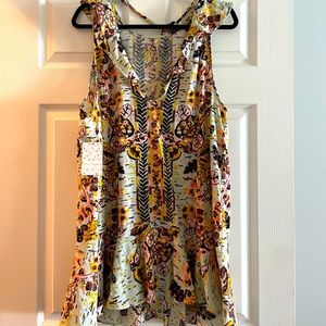 Free People long tunic tank top! NWT.
